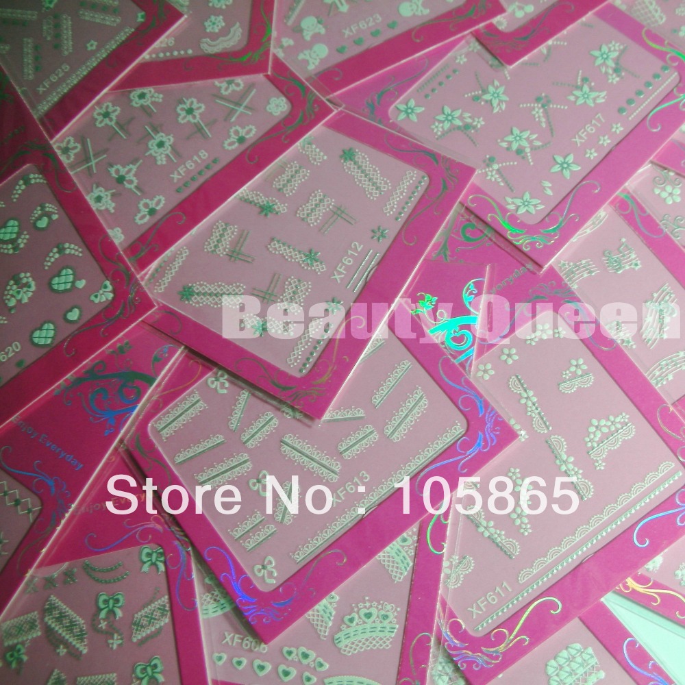 24 style White Flower Lace Acrylic 3D Nail Art Decal Tips Tip Decorative Decals Sticker Fashion Design UV Gel HOT SALE NEW, Variety
24 style White Flower Lace Acrylic 3D Nail Art Decal Tips Tip Decorative Decals Sticker Fashion Design UV Gel HOT SALE NEW, Variety
