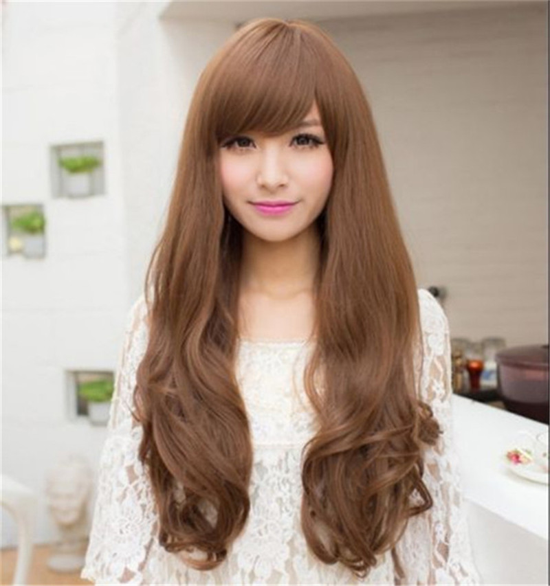 WoodFestival hair wigs synthetic curly wavy wigs bangs heat resistant black brown high quality harajuku wig cosplay, Dark brown
WoodFestival hair wigs synthetic curly wavy wigs bangs heat resistant black brown high quality harajuku wig cosplay, Dark brown