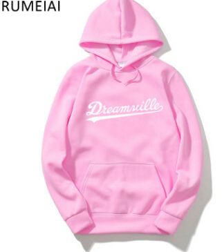 Men Dreamville J. COLE Sweatshirts Autumn Spring Hooded Hoodies Hip Hop Casual Pullovers Tops Clothing