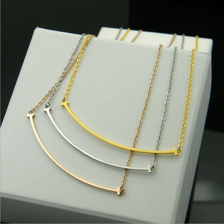 2015 new fashion 316L titanium steel couple necklace Heart-shaped letters bracelet Free Shipping
