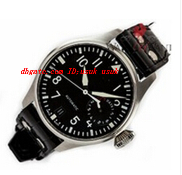 New Big Pilot 7 Day Power Reserve Stainless Steel 5004.01 Men's Sport WristWatches Black Leather Band Mens Automatic Watch
New Big Pilot 7 Day Power Reserve Stainless Steel 5004.01 Men's Sport WristWatches Black Leather Band Mens Automatic Watch
