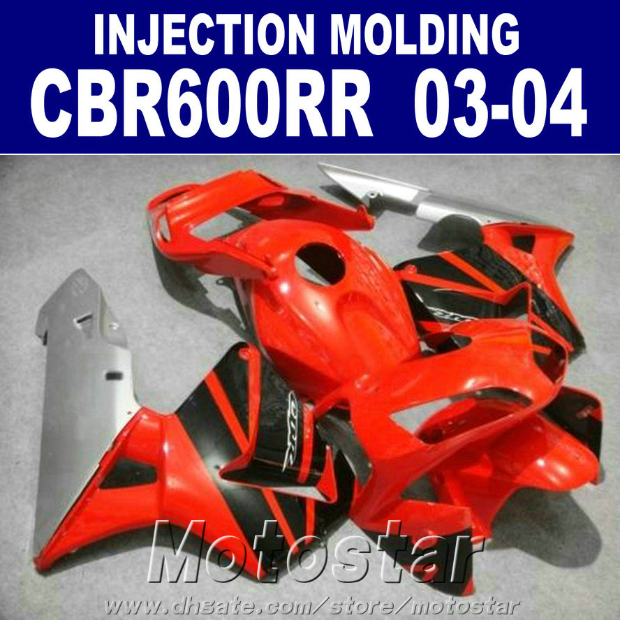 Red 100% ABS fairing kits for HONDA CBR 600RR2003 2004 Injection Molding cbr600rr 03 04 motorcycle fairing parts TSVH, Same as picture
Red 100% ABS fairing kits for HONDA CBR 600RR2003 2004 Injection Molding cbr600rr 03 04 motorcycle fairing parts TSVH, Same as picture