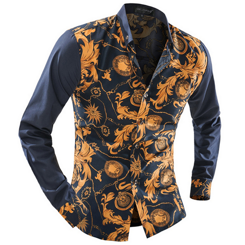 Wholesale-Design and Color Summer Men'splaid Shirts 100% Cotton Long Sleeve Mens Dress Shirts Good Quality Business Casual Menshirt 2XL