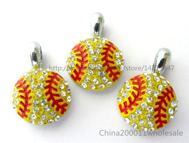 10pcs softball With Rhinestone Hang pendant charms 15x15mm Fit DIY Bracelet/Necklace /Key chain/Phone strip HC360, Bronze;silver
10pcs softball With Rhinestone Hang pendant charms 15x15mm Fit DIY Bracelet/Necklace /Key chain/Phone strip HC360, Bronze;silver