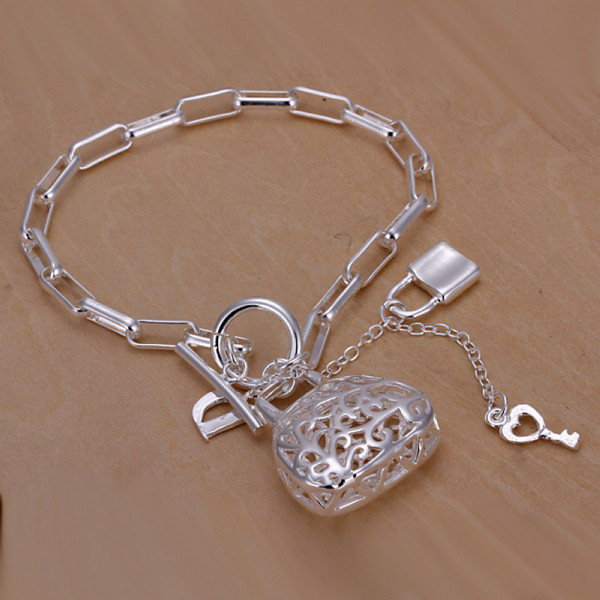 Hot sale best gift 925 silver Checkered bracelet hanging bags DFMCH206,Brand new sterling silver plated Chain link bracelets high grade
Hot sale best gift 925 silver Checkered bracelet hanging bags DFMCH206,Brand new sterling silver plated Chain link bracelets high grade