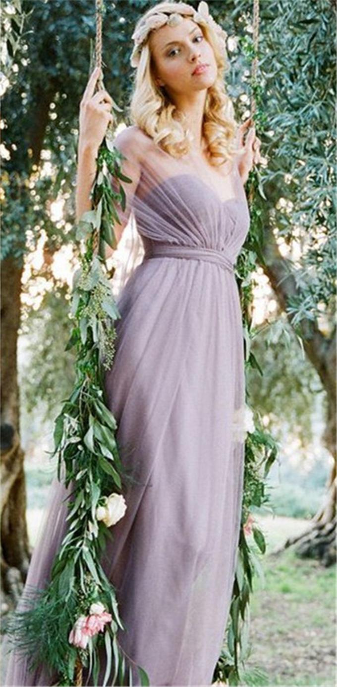 Long Bridesmaid Dresses prom dresses Fashion Spring Chiffon and Halter Womens Elegant wedding dress