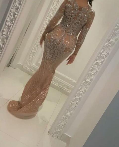 Evening dress Yousef aljasmi Labourjoisie beads Embroidery Long sleeve Mermaid Kim kardashian Zuhair murad Women dress, Same with picture
Evening dress Yousef aljasmi Labourjoisie beads Embroidery Long sleeve Mermaid Kim kardashian Zuhair murad Women dress, Same with picture