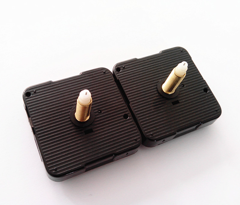 Whole 10PCS Sweep High Torque 28MM Shaft Quartz Clock Movement Silent Kit Spindle Mechanism with Three Arms