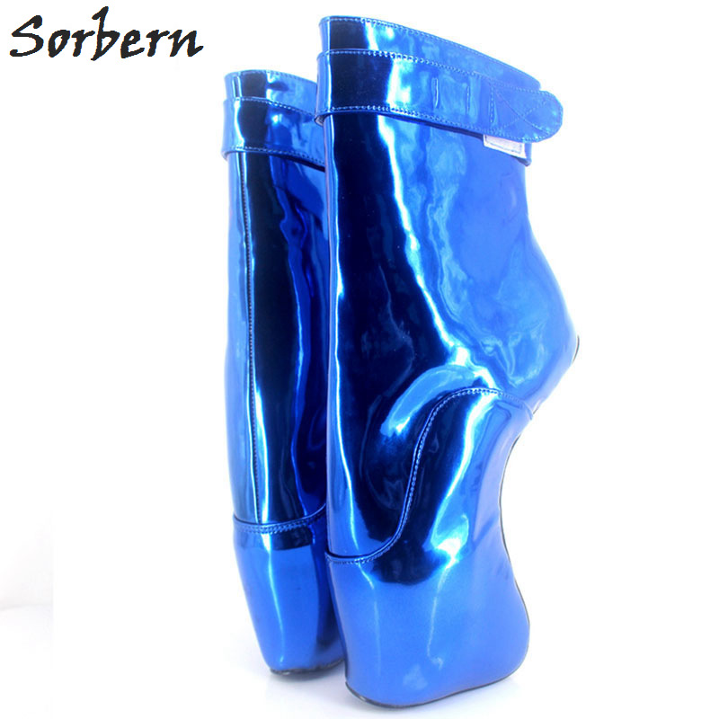 Blue Boots For Women 7"/18CM Extreme High Heels Heelless Ballet Ankle Boots Women Sexy Fetish Padlocks Exotic Dance Party Boots, Orange
Blue Boots For Women 7"/18CM Extreme High Heels Heelless Ballet Ankle Boots Women Sexy Fetish Padlocks Exotic Dance Party Boots, Orange