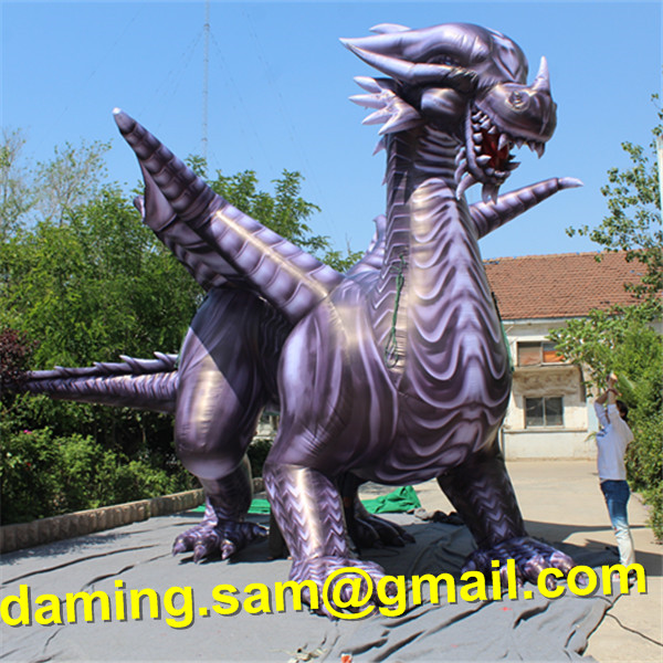 wholesale 8m Length Giant Large Inflatable Chinese Dargon Inflatable Dragon Dino Inflatable Dinosaur Tyrannosaurus Rex for Parade Decoration