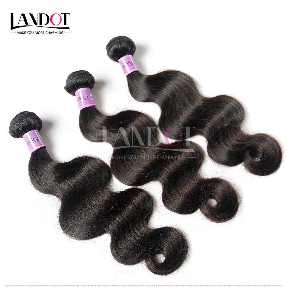 Unprocessed 9A Peruvian Virgin Hair Body Wave 100% Human Hair Weave Bundles 4Pc Natural Color DYEABLE SOFT THICK TANGLE FREE Hair Extensions