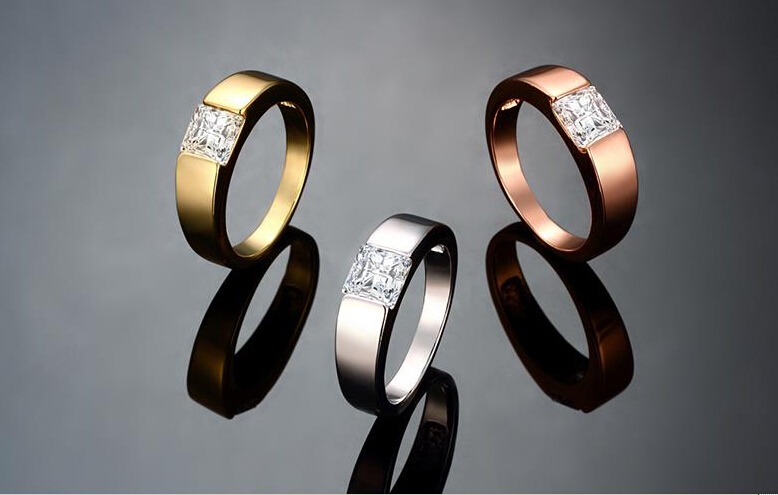 2015 The new Noble K gold Square zircon fashion personality men Ring Gold/rose gold/perkin Size US8 US9 US10 10pcs/lot
2015 The new Noble K gold Square zircon fashion personality men Ring Gold/rose gold/perkin Size US8 US9 US10 10pcs/lot