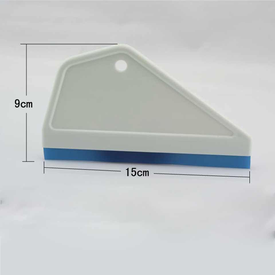 Silicone Swiper Squeegee with Rubber Edge Blade - Ideal for Small Window Tinting & Car Glass Cleaning MO-100