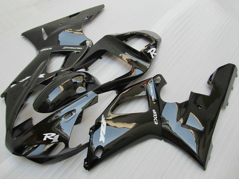 Glossy black fairings for YAMAHA YZF R1 00 01 fairing kits 2000 2001 YZFR1 yzf1000 A12B good quality plastic parts kit + 7 gifts, Same as picture
Glossy black fairings for YAMAHA YZF R1 00 01 fairing kits 2000 2001 YZFR1 yzf1000 A12B good quality plastic parts kit + 7 gifts, Same as picture