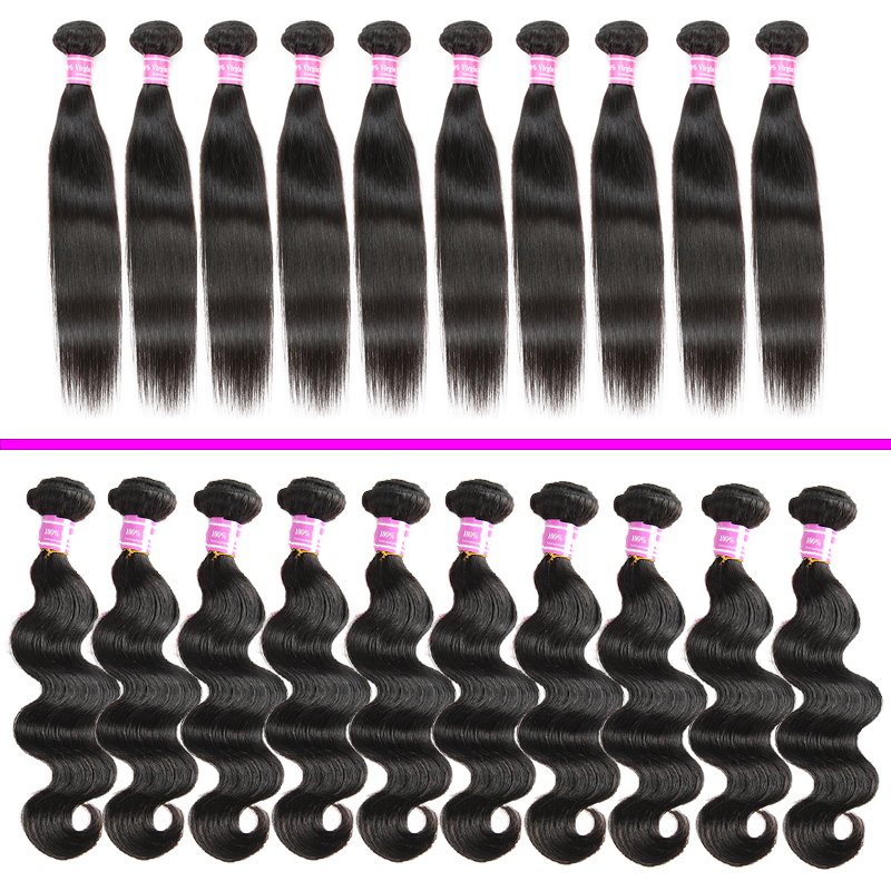 Brazilian Human Hair Body Wave Bundles 8A Unprocessed Peruvian Straight Virgin Human Hair Weave Extensions Wholesale Remy Human Hair Deals
Brazilian Human Hair Body Wave Bundles 8A Unprocessed Peruvian Straight Virgin Human Hair Weave Extensions Wholesale Remy Human Hair Deals