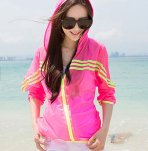 Wholesale-2015 Summer new UV Resistance skin coat Sun protection clothing anti-uv Jackets thin Outerwear Beach Causal women active Hooded, Blue
Wholesale-2015 Summer new UV Resistance skin coat Sun protection clothing anti-uv Jackets thin Outerwear Beach Causal women active Hooded, Blue