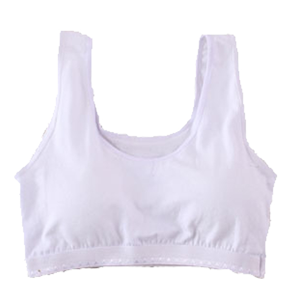Hot Selling Sport Vest Women Cotton Crop Top 5Color Full Coverage No Rim Padded Bras