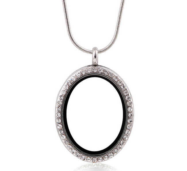Hot Sale 32*26mm Round Magnetic Glass Floating Charms Living Locket With Rhinestone Fine Stainless Steel Jewelry Different Colors, Silver
Hot Sale 32*26mm Round Magnetic Glass Floating Charms Living Locket With Rhinestone Fine Stainless Steel Jewelry Different Colors, Silver