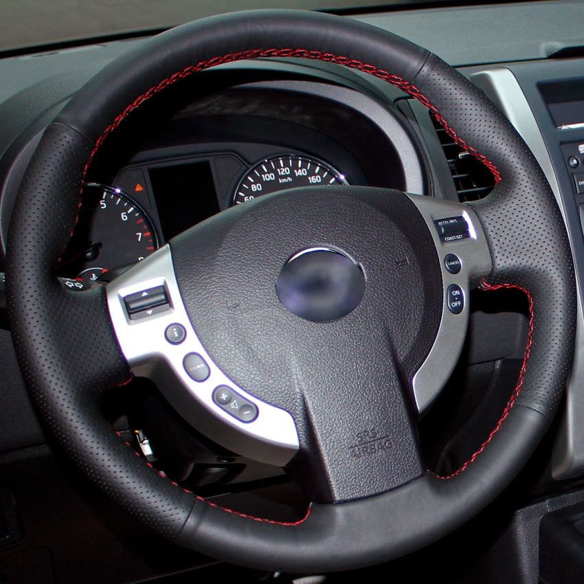 Steering wheel cover Case for NISSAN Qashqai X-TRAIL Genuine leather DIY Car styling Interior decoration Leather car covers
Steering wheel cover Case for NISSAN Qashqai X-TRAIL Genuine leather DIY Car styling Interior decoration Leather car covers