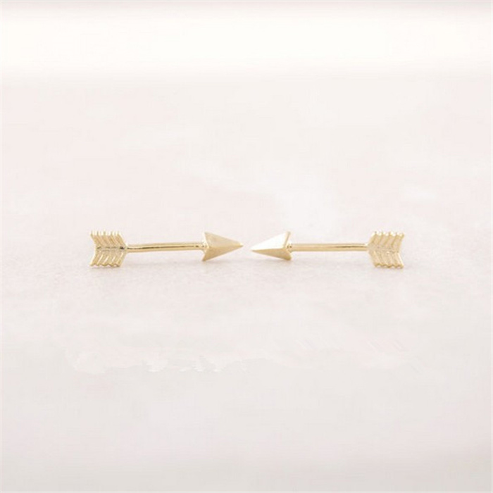 Arrows Ear Stud Fashion for Women 18K Gold Plated Ear Studs New Arrival 2016 for Sale23
Arrows Ear Stud Fashion for Women 18K Gold Plated Ear Studs New Arrival 2016 for Sale23
