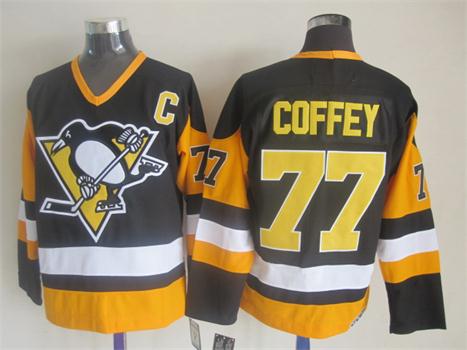 Top Quality ! Men Pittsburgh Penguins Ice Hockey Jerseys Cheap 77 Paul Coffey Retro Vintage CCM Stitched Jerseys Mix Order, Black
Top Quality ! Men Pittsburgh Penguins Ice Hockey Jerseys Cheap 77 Paul Coffey Retro Vintage CCM Stitched Jerseys Mix Order, Black