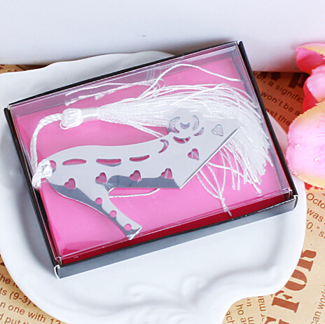 Wholesale 200PCS High Heel Shoe Bookmark Wedding bridal shower party favor DHL FedEx Free shipping #SJK58