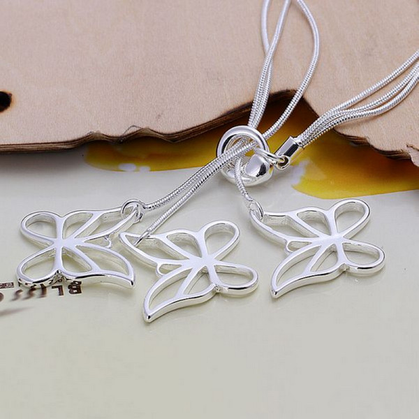 Hot sale best gift 925 silver Tai Chi hang three butterfly bracelet DFMCH166,brand new 925 sterling silver plated Chain link bracelets
