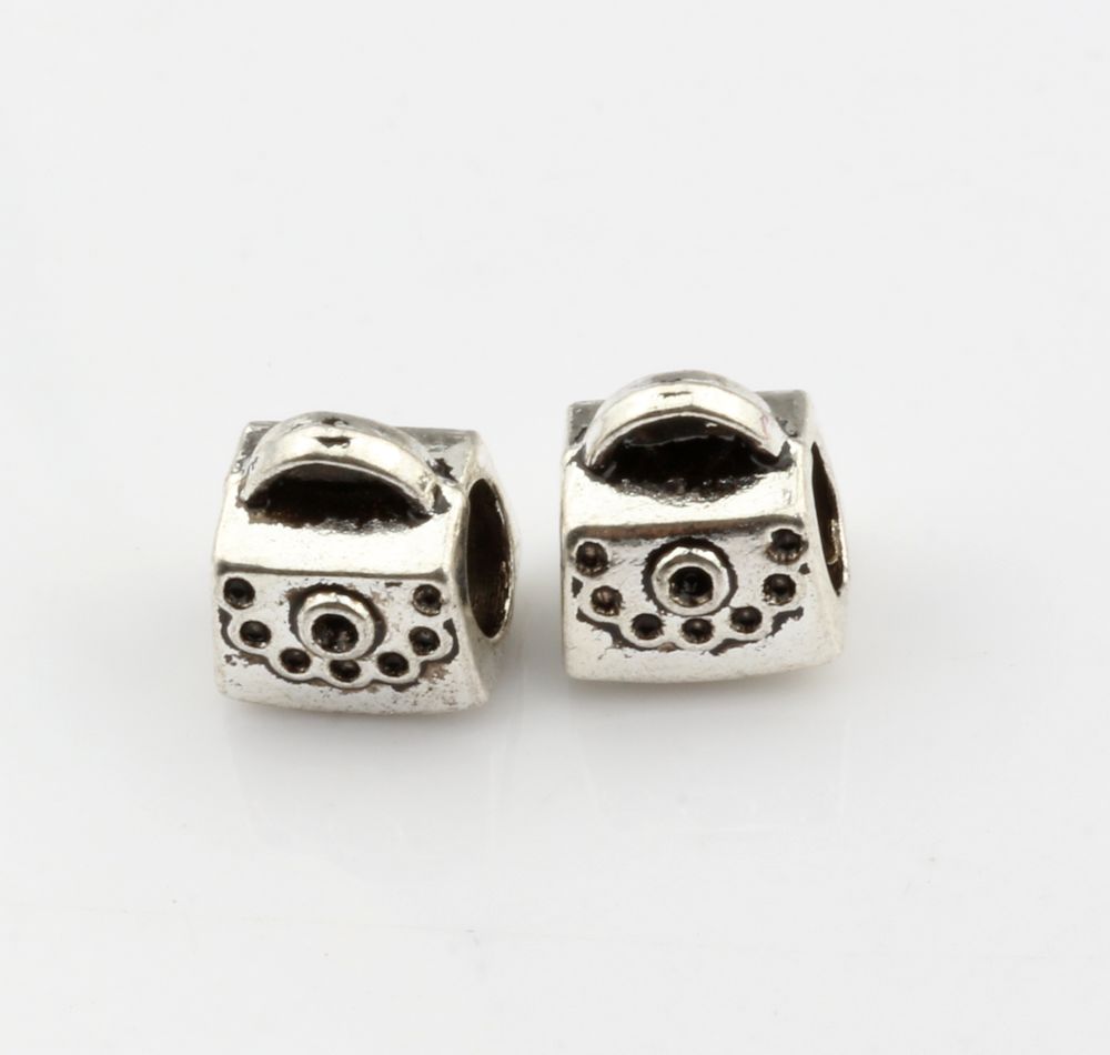 MIC 100 pcs Antique silver Package Spacers Big Hole Beads for Charm Bracelets ilia & Biagi Bracelet 9*10mm
MIC 100 pcs Antique silver Package Spacers Big Hole Beads for Charm Bracelets ilia & Biagi Bracelet 9*10mm