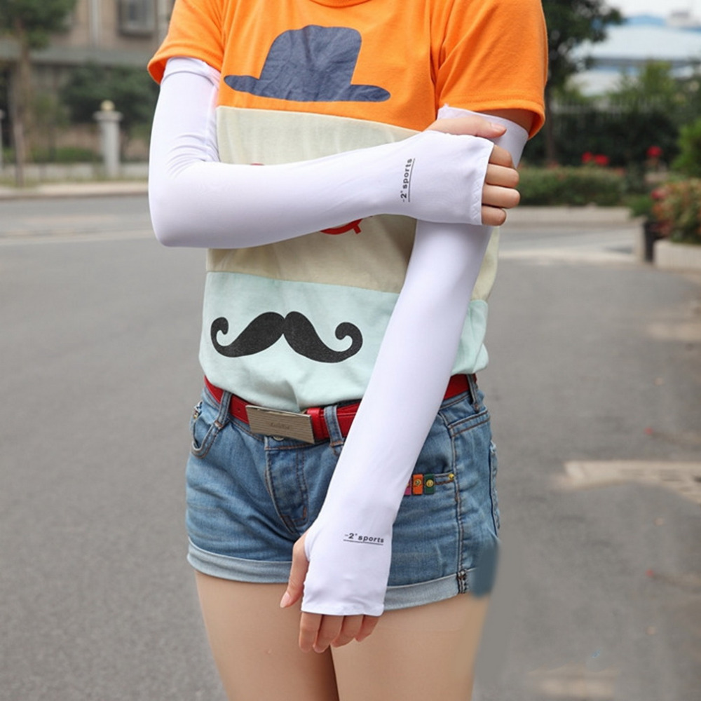 Wholesale- New 1 Pair Cooling UV Arm Sleeves Sun Protective Cover Half Hand Bike Driving 2016 Hot Sale
Wholesale- New 1 Pair Cooling UV Arm Sleeves Sun Protective Cover Half Hand Bike Driving 2016 Hot Sale