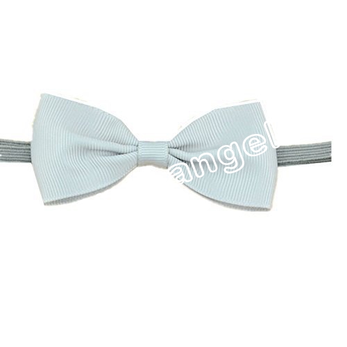25pcs baby ribbon hair bow with mini Thin Elastic headbands girl hair accessorie 2" bow flower hair band slender rubber hair ties PJ5277