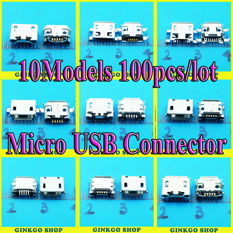 Wholesale-10Models,100pcs total Micro USB 5Pin jack tail sockect, Micro Usb Connector port sockect for samsung Lenovo Huawei ZTE HTC ect Wholesale-10Models,100pcs total Micro USB 5Pin jack tail sockect, Micro Usb Connector port sockect for samsung Lenovo Huawei ZTE HTC ect