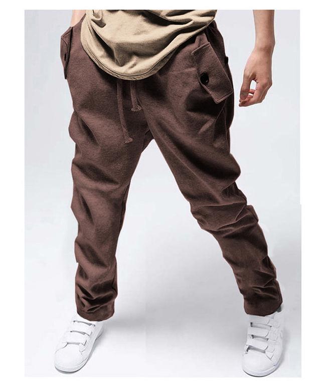 Wholesale-Cargo jogging men sweatpants cotton men's hip hop sports harem jogger Cool Harempants mens Joggers Drawstring sweat pants