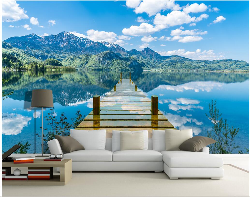3d room wallpaper custom photo mural Lake water reflection single plank bridge 3D TV background wall 3d wall murals wallpaper for walls 3 d, Non-woven
3d room wallpaper custom photo mural Lake water reflection single plank bridge 3D TV background wall 3d wall murals wallpaper for walls 3 d, Non-woven