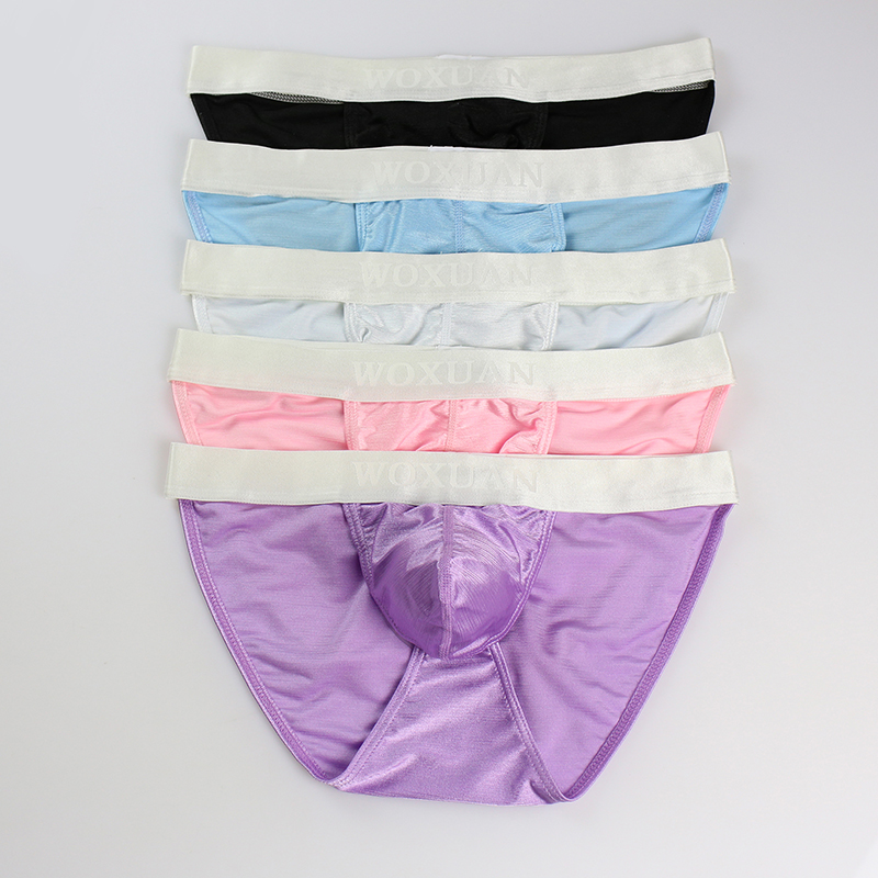 Sexy Men Underwear Underpants Ice Silk High Quality Briefs Man U Convex Pouch Shorts Cueca Brief Homme Seamless Smooth Material Male Panties, White
Sexy Men Underwear Underpants Ice Silk High Quality Briefs Man U Convex Pouch Shorts Cueca Brief Homme Seamless Smooth Material Male Panties, White