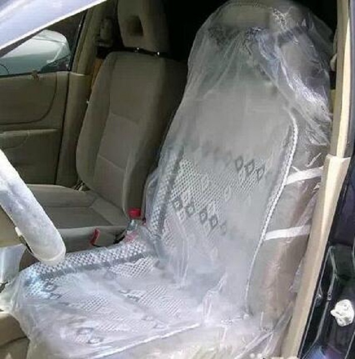 disposable car seat covers clear plastic Universal waterproof anti-dust for repair pet etc
disposable car seat covers clear plastic Universal waterproof anti-dust for repair pet etc