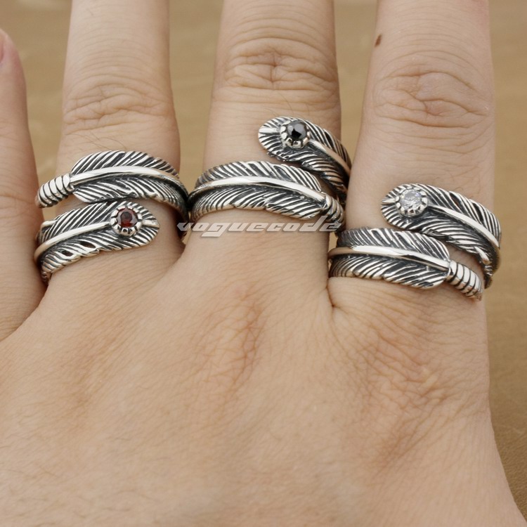 925 Sterling Silver Leather CZ Mens Biker Rocker Ring 8S011 Free Shipping Size Adjustable From US Size 7 to 10
925 Sterling Silver Leather CZ Mens Biker Rocker Ring 8S011 Free Shipping Size Adjustable From US Size 7 to 10