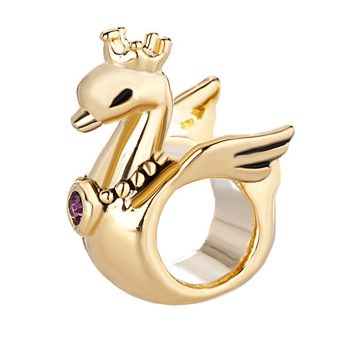 22K Gold Plating Swan with purple pendant necklace Lucky animal Charms European Bead Fit Pandora DIY Bracelet, Black
22K Gold Plating Swan with purple pendant necklace Lucky animal Charms European Bead Fit Pandora DIY Bracelet, Black