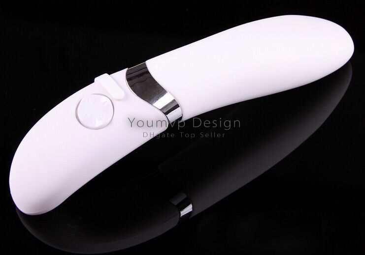 Rechargeable Vibrators Silica gel Massage rod Female masturbation device with 5 Vibration models Adult sex products JJD0008