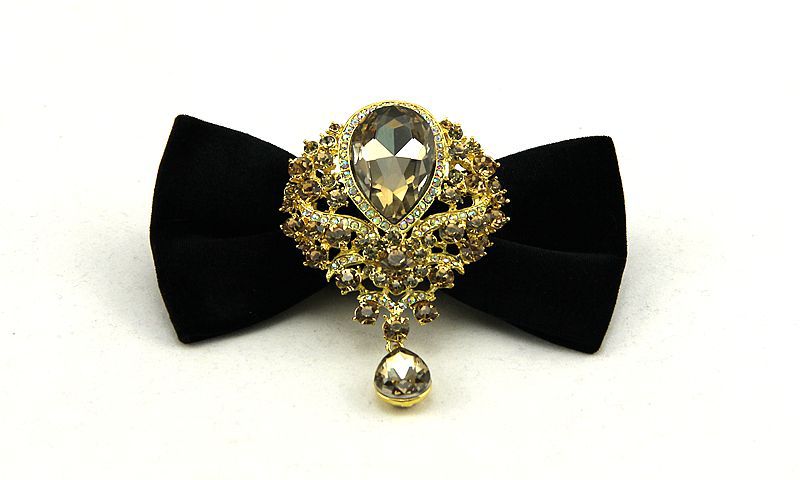 finest neckwear for men evening party wedding bow tie diamond butterfly wool bowknot casual bowties stage boxed gift
