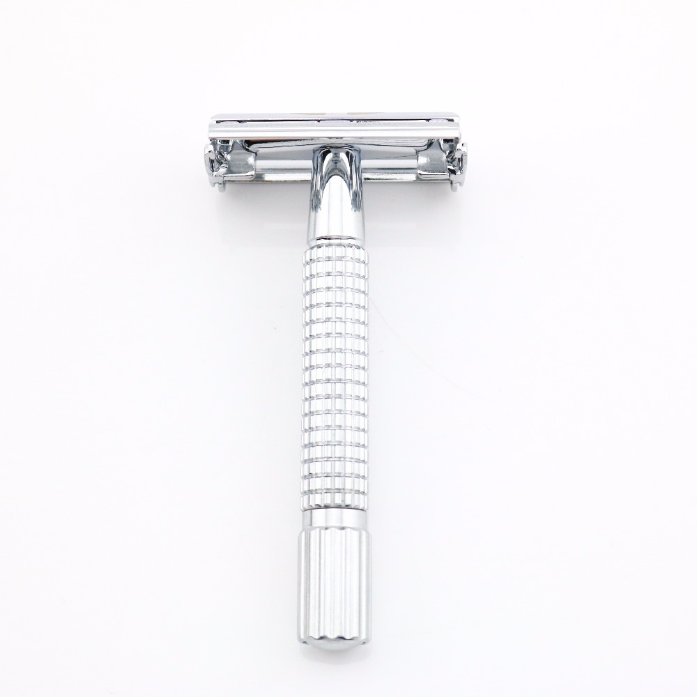 WEISHI Double Edge Safety Razor Aluminum Alloy Electrified with Metal 2003-M Light Weight Simple packing 1 PCS/LOT