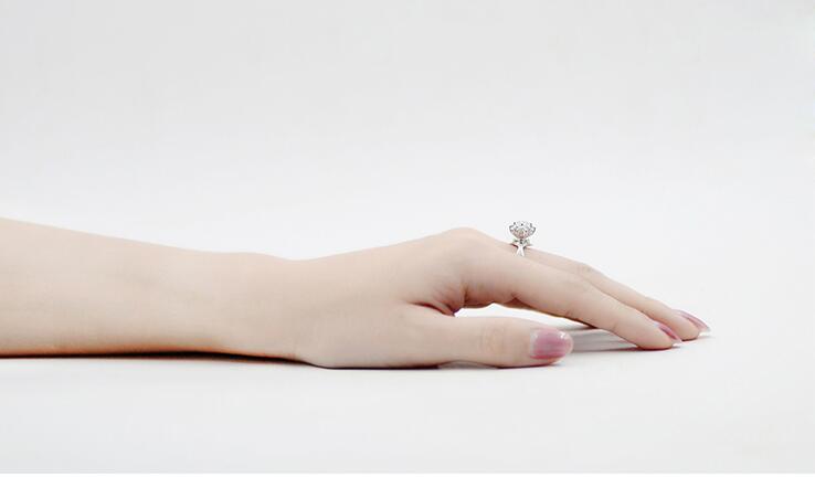 Victoria Wieck choucong Jewelry Sterg Sier Round Cut 5A White Topaz CZ Dia Gemstones Wedding Women Ring For Lover's Gift