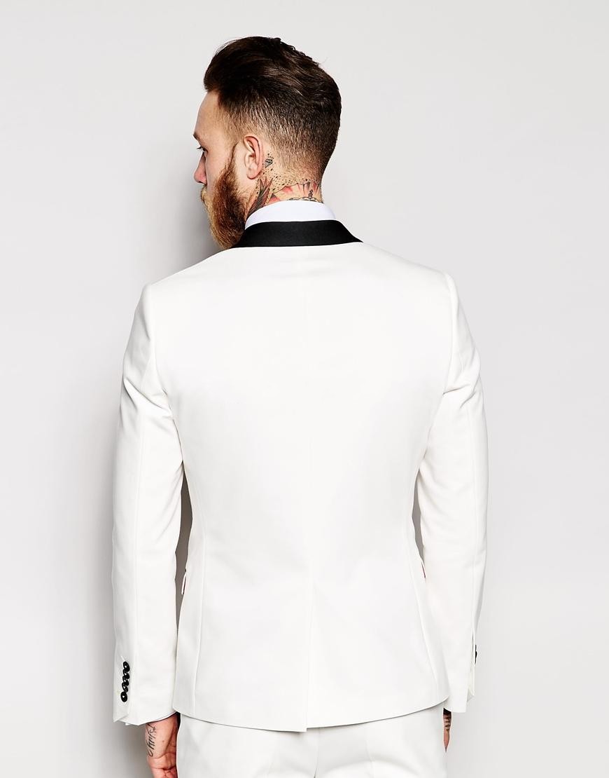 Custom Made Back Vent One Button Ivory Groom Tuxedos Shawl Lapel Groomsmen Best Man Wedding Prom Dinner Suits (Jacket+Pants+Girdle+Tie)G3953