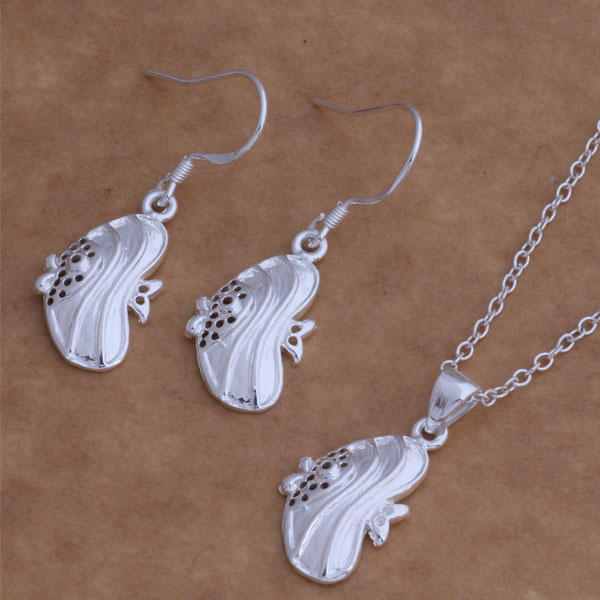 Free Shipping with tracking number New Fashion women's charming jewelry 925 silver 12 mix jewelry set 1450