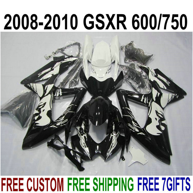 ABS full fairing kit for SUZUKI GSXR750 GSXR600 2008-2010 K8 K9 white black fairings set GSXR600/750 08 09 10 KS81, Same as the picture shows
ABS full fairing kit for SUZUKI GSXR750 GSXR600 2008-2010 K8 K9 white black fairings set GSXR600/750 08 09 10 KS81, Same as the picture shows