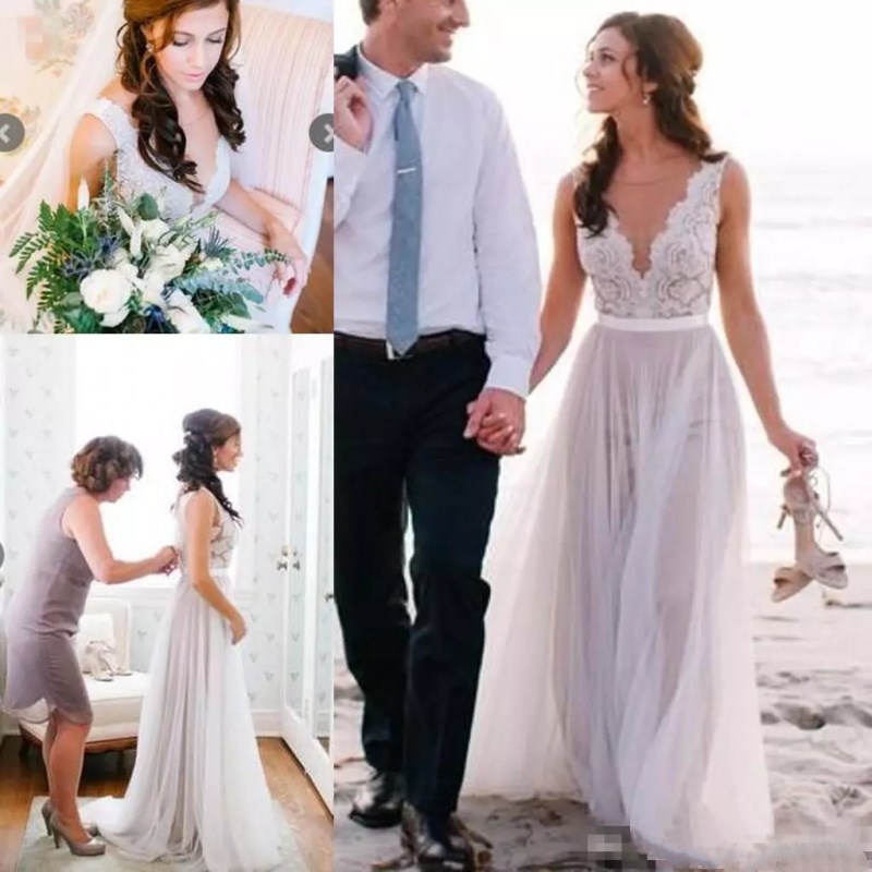 Vintage A Line Wedding Dress Free Shipping Boho Beach Lace Appliqued V Neck Floor Length Sleeveless Custom Made Wedding Dresses Bridal Gowns, Pink
Vintage A Line Wedding Dress Free Shipping Boho Beach Lace Appliqued V Neck Floor Length Sleeveless Custom Made Wedding Dresses Bridal Gowns, Pink