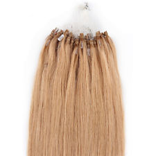 

wholesale remy Indian Hair 5A 16"-24" 1g /s 100g/set #27 dark blonde Loop/Micro Hair Extension,100% Human Hair dhl free