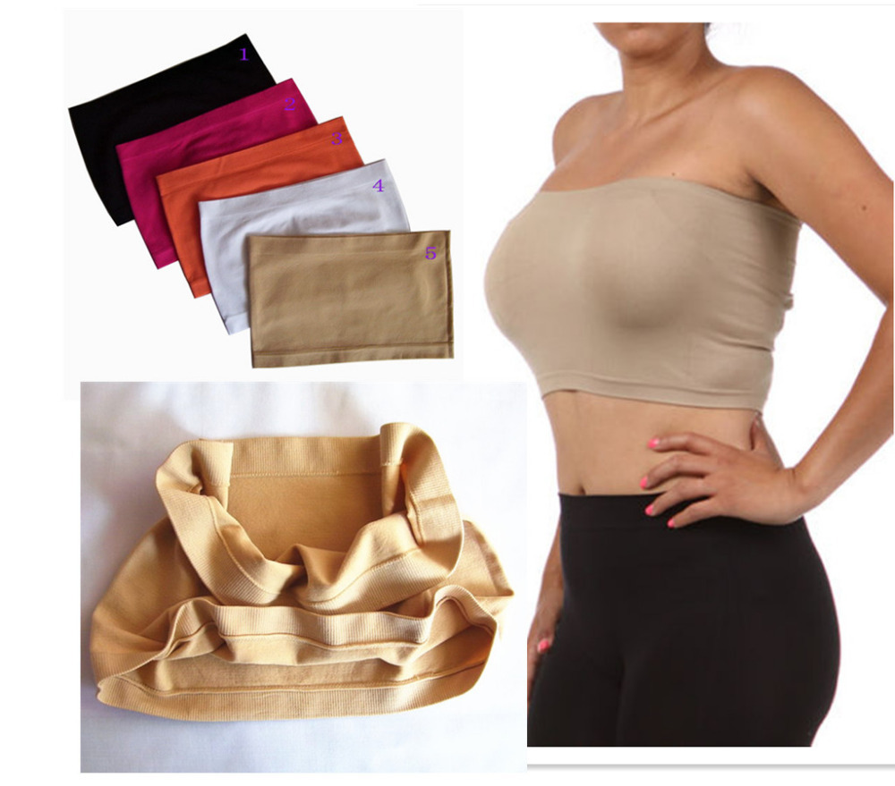 Super elastic bandeau bra seamless tube sport top strapless bra 6pcs/lot free shipping, Mixed colors
Super elastic bandeau bra seamless tube sport top strapless bra 6pcs/lot free shipping, Mixed colors