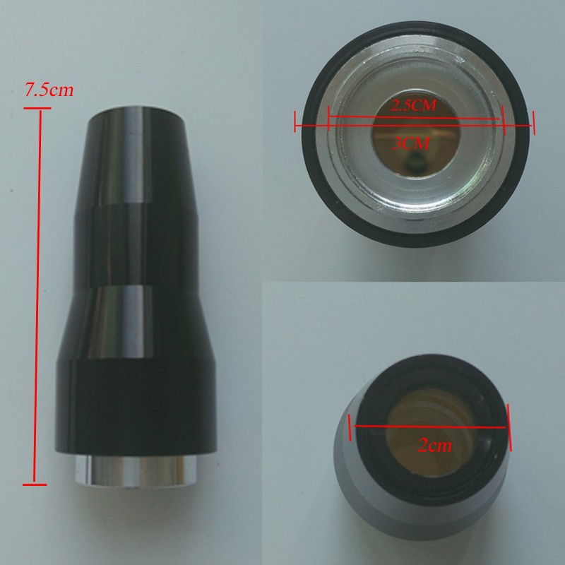 1064nm 532nm lens laser tips head for tattoo removal machine ND YAG laser headle tips lens