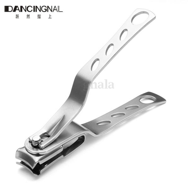Stainless Steel Trimmer Nail Toe Cuticle Clipper Cutter Manicure Pedicure Tool #R410