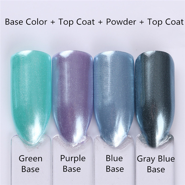 1 Box Diamond Pearl Mermaid 1.5g Shining White Nail Art Glitter Dust DIY Nail Decoration Pigment